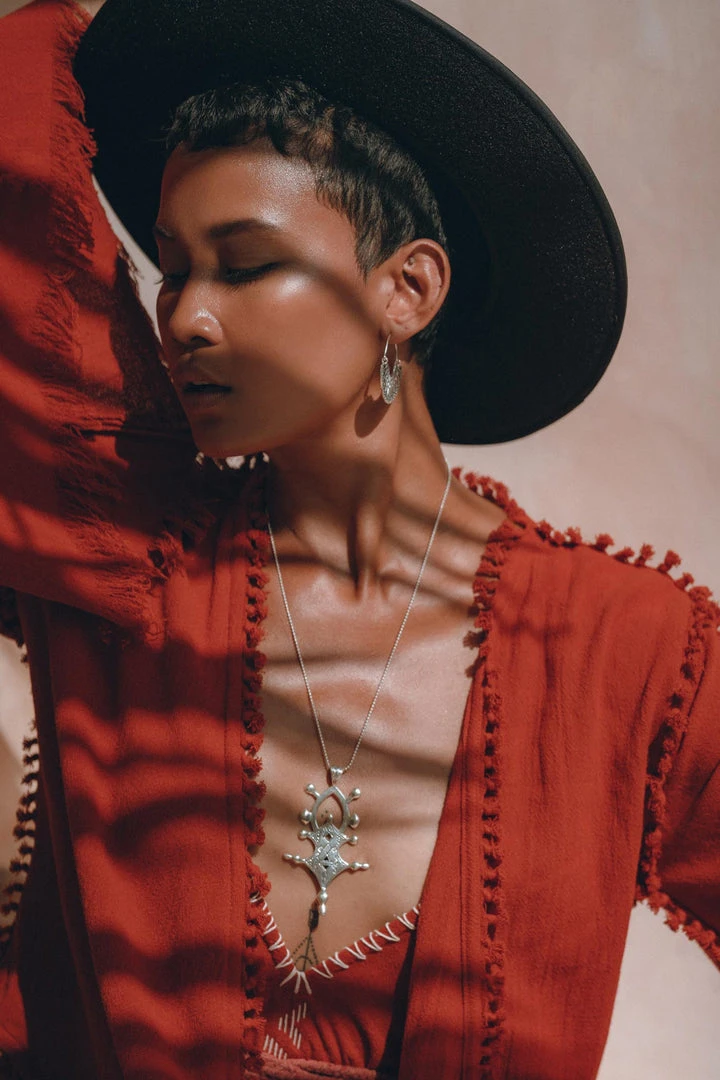 Jimmy Boho Top • Bohemian Wrap • Organic Top Women • Wide Sleeve Wrap Top New Collection