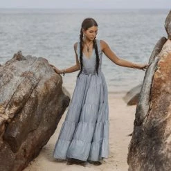 Eddie Boho Bridesmaid Dress • A Line Dress • Sky Blue Maxi Adjustable Dress 19 Eddie Boho Bridesmaid Dress • A Line Dress • Sky Blue Maxi Adjustable Dress