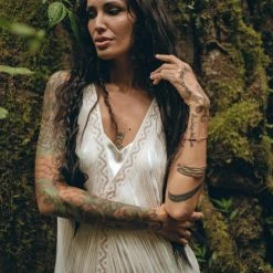 Jimmy See Through Dress • Long Maxi Dress • Tribal Raw Cotton Cover-up 19 Jimmy See Through Dress • Long Maxi Dress • Tribal Raw Cotton Cover-up
